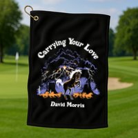Miranda Harrison Carrying Your Love David Morris Golf Towel