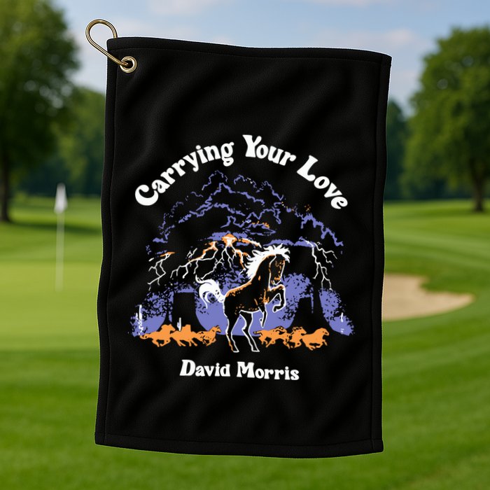 Miranda Harrison Carrying Your Love David Morris Golf Towel