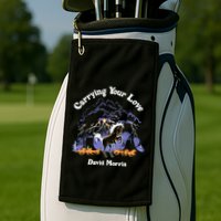 Miranda Harrison Carrying Your Love David Morris Golf Towel