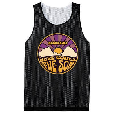 Maranatha Here Comes The Son Jesus Revolution People Easter Mesh Reversible Basketball Jersey Tank