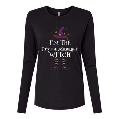 Matching Halloween Costume IM The Project Manager Witch Womens Cotton Relaxed Long Sleeve T-Shirt