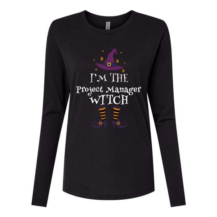 Matching Halloween Costume IM The Project Manager Witch Womens Cotton Relaxed Long Sleeve T-Shirt