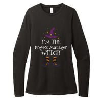 Matching Halloween Costume IM The Project Manager Witch Womens CVC Long Sleeve Shirt