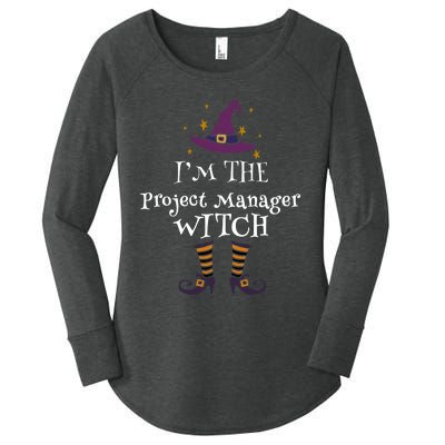 Matching Halloween Costume IM The Project Manager Witch Women's Perfect Tri Tunic Long Sleeve Shirt