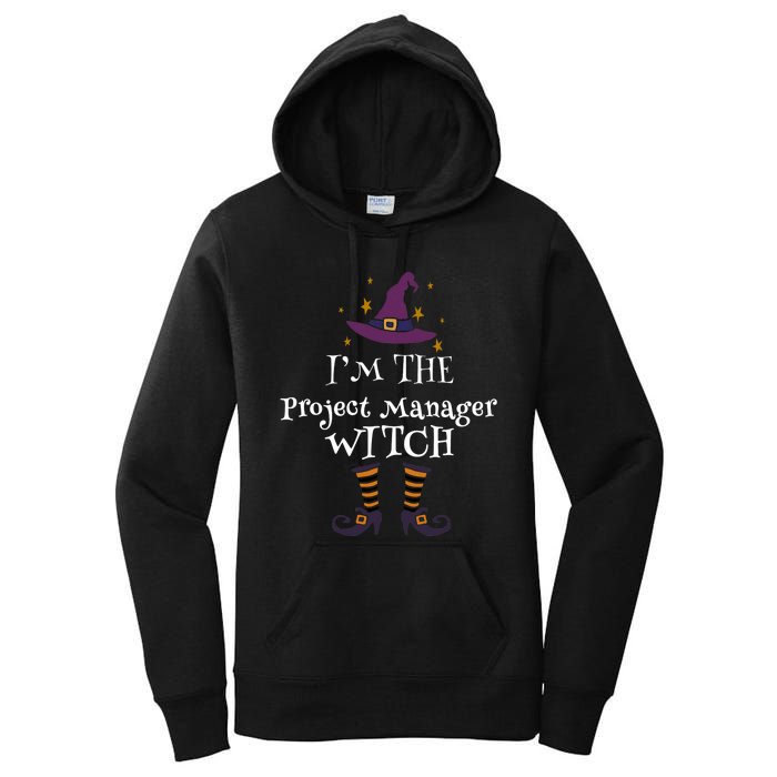 Matching Halloween Costume IM The Project Manager Witch Women's Pullover Hoodie