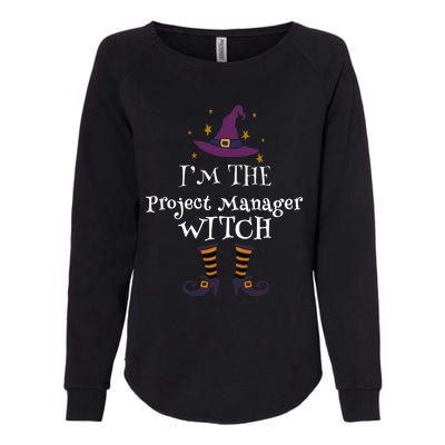 Matching Halloween Costume IM The Project Manager Witch Womens California Wash Sweatshirt