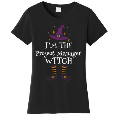 Matching Halloween Costume IM The Project Manager Witch Women's T-Shirt