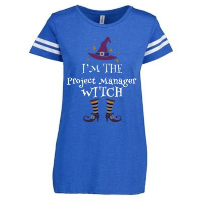 Matching Halloween Costume IM The Project Manager Witch Enza Ladies Jersey Football T-Shirt