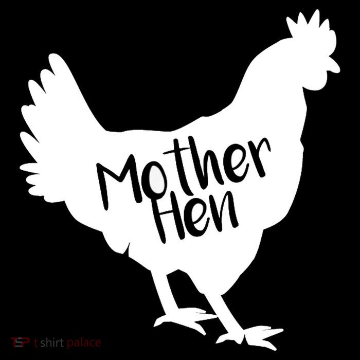 Mother Hen Chicken For Matching Mother And Daughter T-Shirt