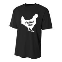 Mother Hen Chicken For Matching Mother And Daughter Youth Performance Sprint T-Shirt