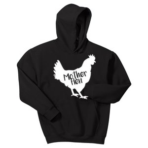 Mother Hen Chicken For Matching Mother And Daughter Kids Hoodie