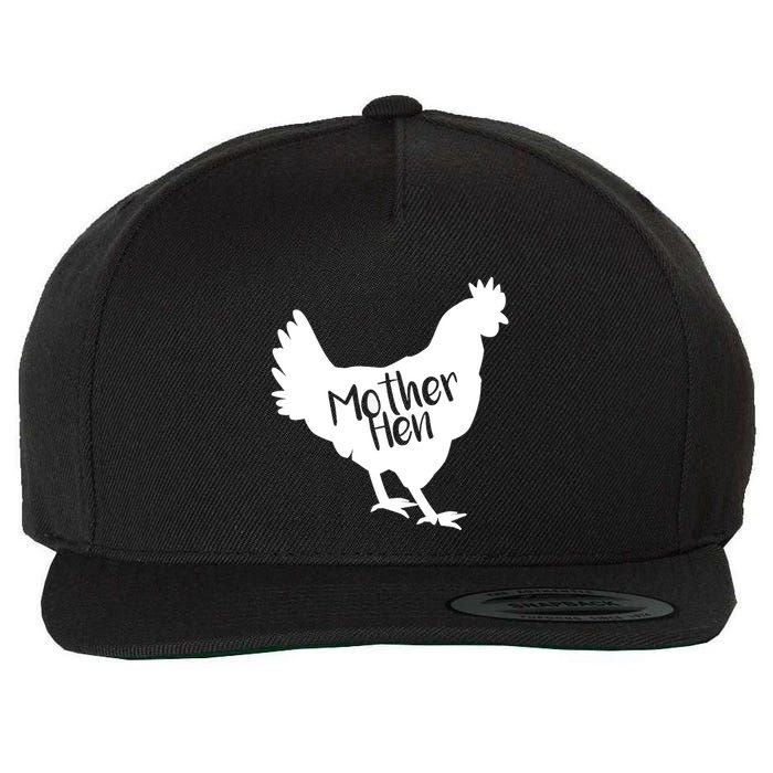 Mother Hen Chicken For Matching Mother And Daughter Wool Snapback Cap