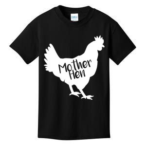 Mother Hen Chicken For Matching Mother And Daughter Kids T-Shirt