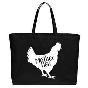 Mother Hen Chicken For Matching Mother And Daughter Cotton Canvas Jumbo Tote