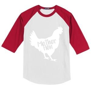 Mother Hen Chicken For Matching Mother And Daughter Kids Colorblock Raglan Jersey