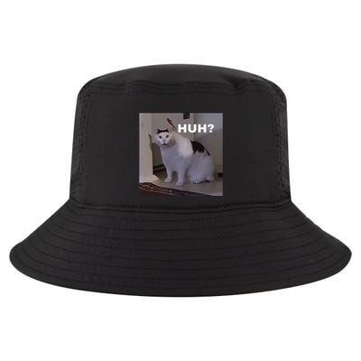 Meme Huh Cat Cool Comfort Performance Bucket Hat