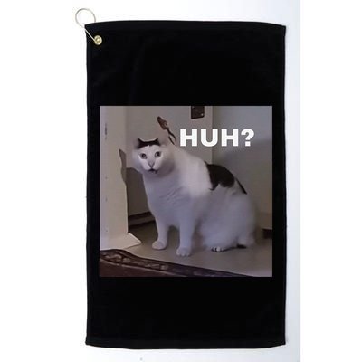 Meme Huh Cat Golf Towel