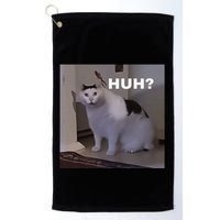 Meme Huh Cat Golf Towel