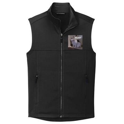 Meme Huh Cat Collective Smooth Fleece Vest