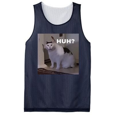 Meme Huh Cat Mesh Reversible Basketball Jersey Tank