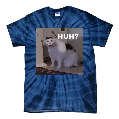 Meme Huh Cat Tie-Dye T-Shirt