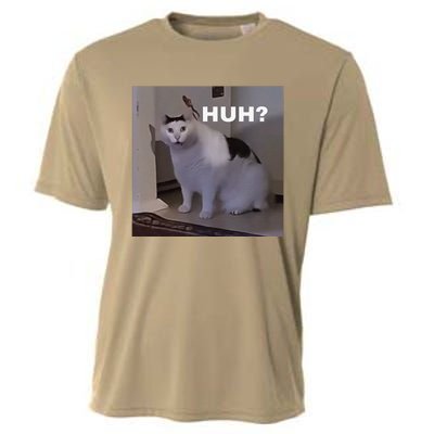 Meme Huh Cat Cooling Performance Crew T-Shirt