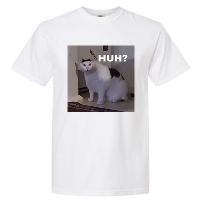 Meme Huh Cat Garment-Dyed Heavyweight T-Shirt