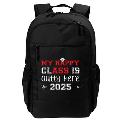 My Happy Class Is Outta Here 2025 Senior Graduation Funny Backpack