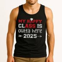 My Happy Class Is Outta Here 2025 Senior Graduation Funny Tank Top