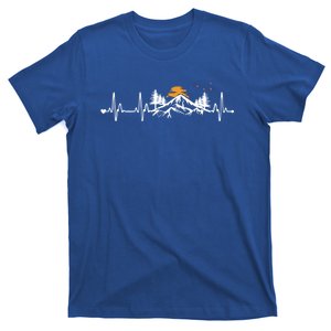 Mountain Hearbeat Cool Gift For Hiking Lovers T-Shirt