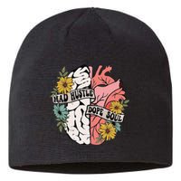 Mad Hustle Dope Soul Floral Brain Mental Health Awareness Sustainable Beanie