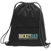 Mens Hockey Dad Like Normal Dad But Cooler Hockey Dad Gifts TShirt Sweatshirt Cinch Pack Bag