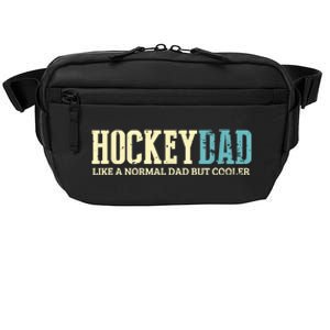 Mens Hockey Dad Like Normal Dad But Cooler Hockey Dad Gifts TShirt Crossbody Pack