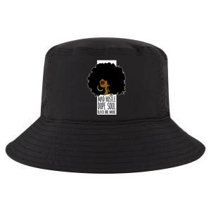 Mad Hustle Dope Soul Black Magic Black History Month Gift Cool Comfort Performance Bucket Hat