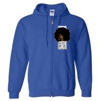 Mad Hustle Dope Soul Black Magic Black History Month Gift Full Zip Hoodie