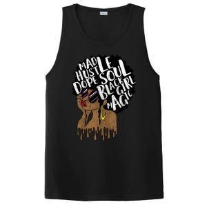 Mad Hustle Dope Soul Black Magic Birthday Gift Funny Gift PosiCharge Competitor Tank