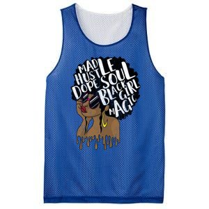 Mad Hustle Dope Soul Black Magic Birthday Gift Funny Gift Mesh Reversible Basketball Jersey Tank