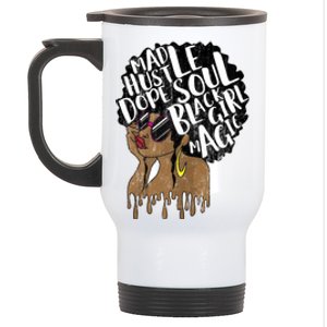 Mad Hustle Dope Soul Black Magic Birthday Gift Funny Gift Stainless Steel Travel Mug