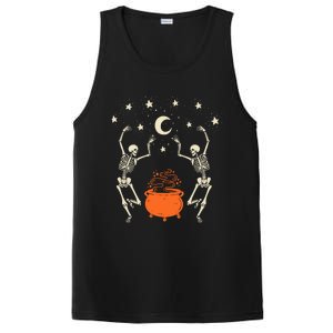 Mystical Halloween Dancing Skeletons PosiCharge Competitor Tank