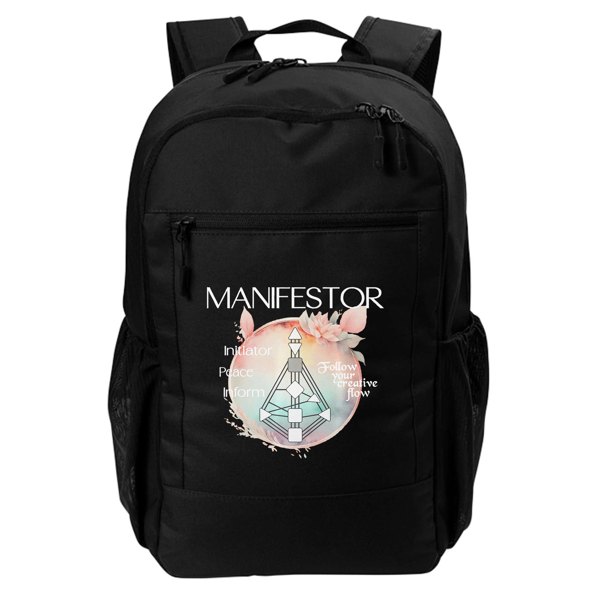 Manifestors Human Design Gift Pastel Aura Premium Backpack