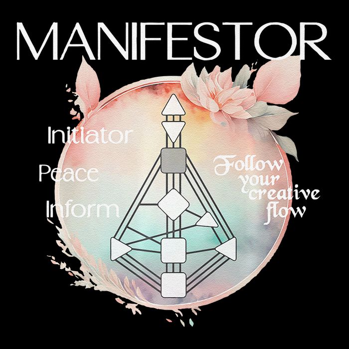 Manifestors Human Design Gift Pastel Aura Premium Backpack