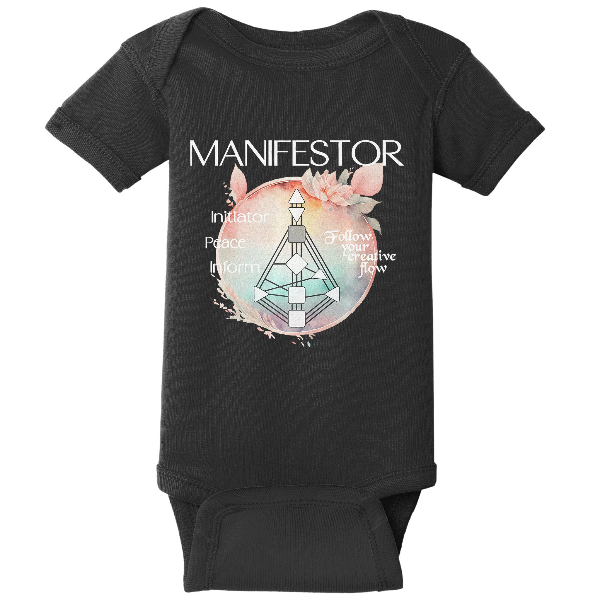 Manifestors Human Design Gift Pastel Aura Premium Baby Bodysuit