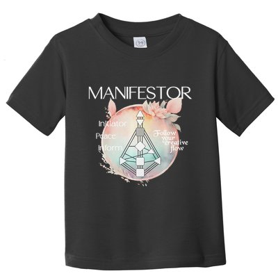 Manifestors Human Design Gift Pastel Aura Premium Toddler T-Shirt