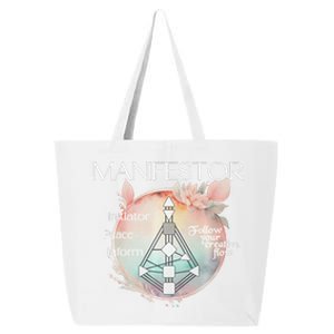 Manifestors Human Design Gift Pastel Aura Premium 25L Jumbo Tote