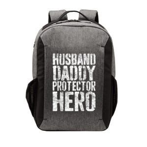 Men Husband Daddy Protector Hero Fathers Day Vector Backpack