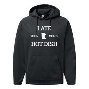 Moms Hot Dish Minnesota Novelty Joke Performance Fleece Hoodie