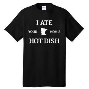 Moms Hot Dish Minnesota Novelty Joke Tall T-Shirt