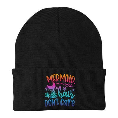 Mermaid Hair Don't Care Matching Outfit funny ocean Beanie