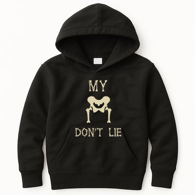 My Hips DonT Lie Dancer Gift Skeleton Bone Xray Dad Joke Kids Hoodie