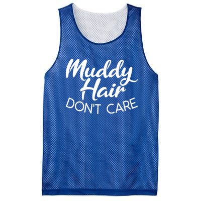 Muddy Hair Don't Care Gift Muddy Quad Biker Four Gift Mesh Reversible Basketball Jersey Tank